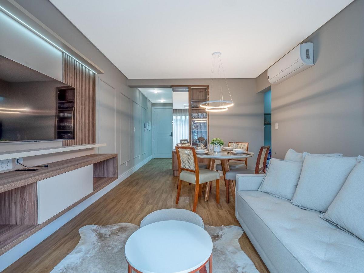 Apartamento Alpes Da Montanha 203 - Ap Novo Junto Ao Centro De Gramado + Garagem Exterior foto